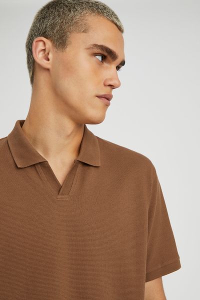 Polo mati&egrave;re fantaisie