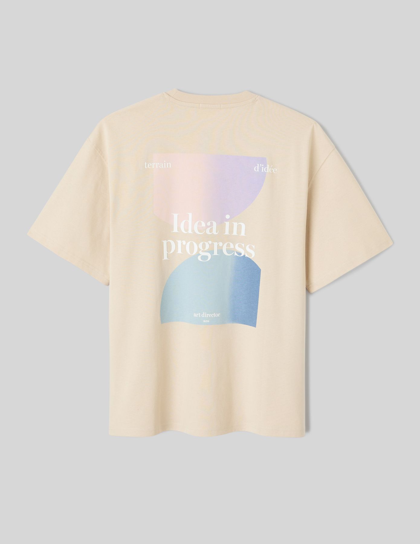 T-shirt animation devant/dos