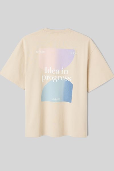 T-shirt animation devant/dos