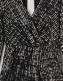 Combinaison short paillettes