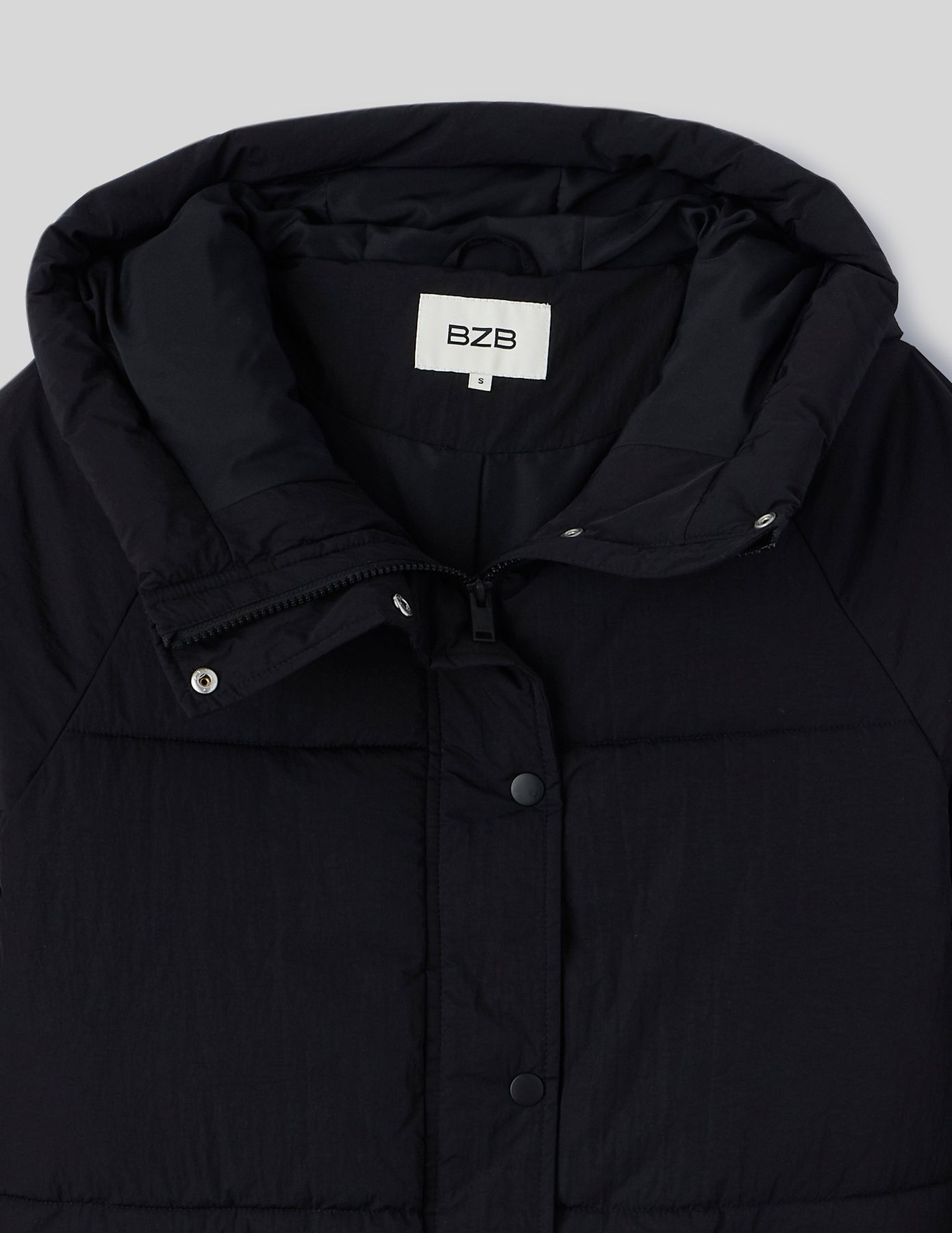 Doudoune oversize à capuche