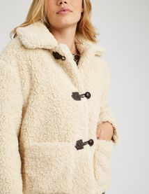Manteau en sherpa