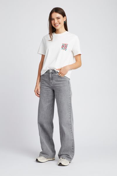 T-shirt imprim&eacute; devant/dos