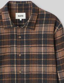 Chemise à carreaux