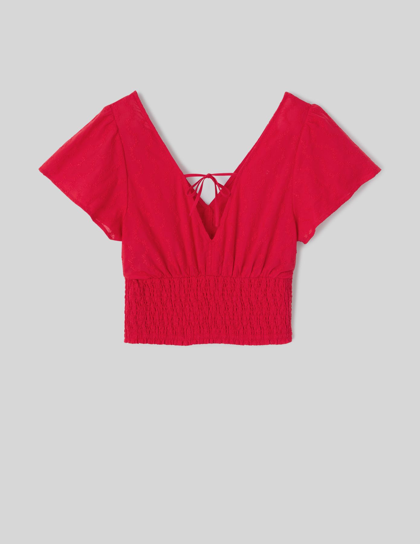 Blouse en broderie anglais