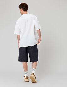 Chemise manches courtes gaze de coton