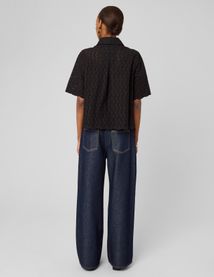 Chemisette en broderie anglaise