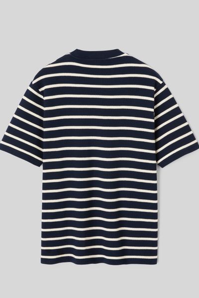 T-shirt mati&egrave;re gaufr&eacute;e