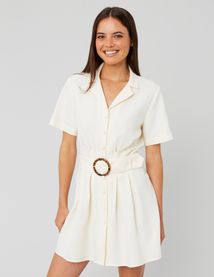Robe tailleur en twill