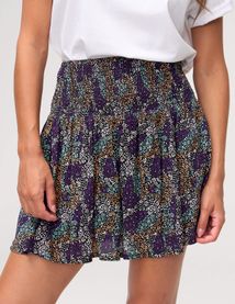 Jupe short imprimée