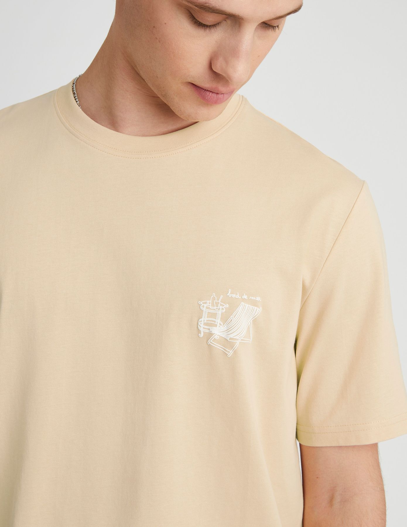 T-shirt imprimé poitrine