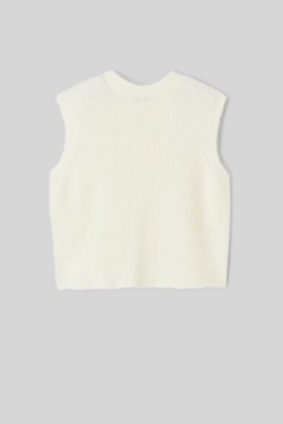 Pull sans manches uni