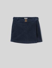 Jupe short en velours