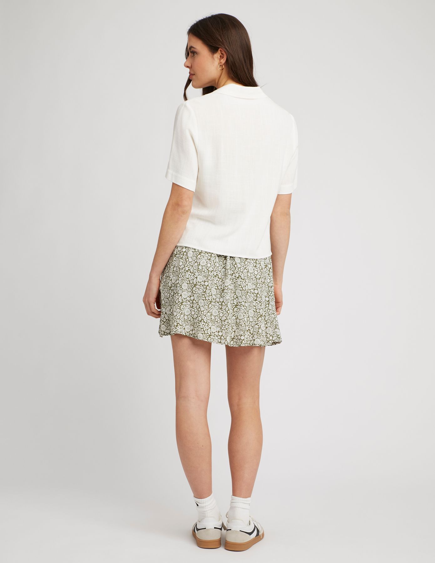 Jupe short imprimée