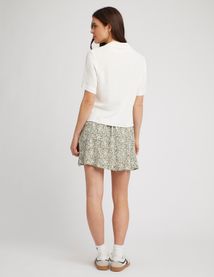 Jupe short imprimée