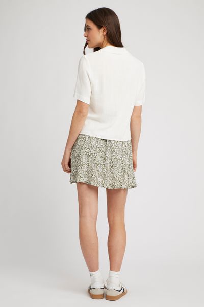 Jupe short imprimée