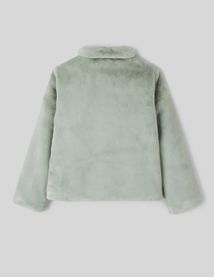 Blouson imitation fourrure