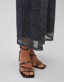 Robe longue imprim&eacute;e