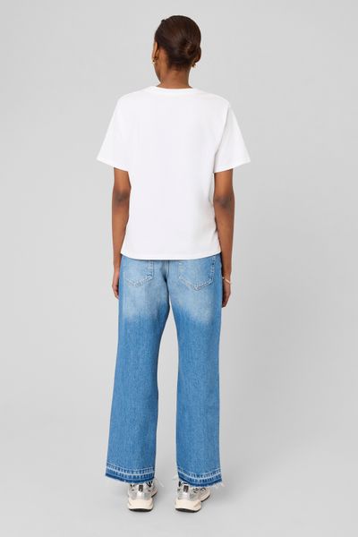 Jean straight taille basse