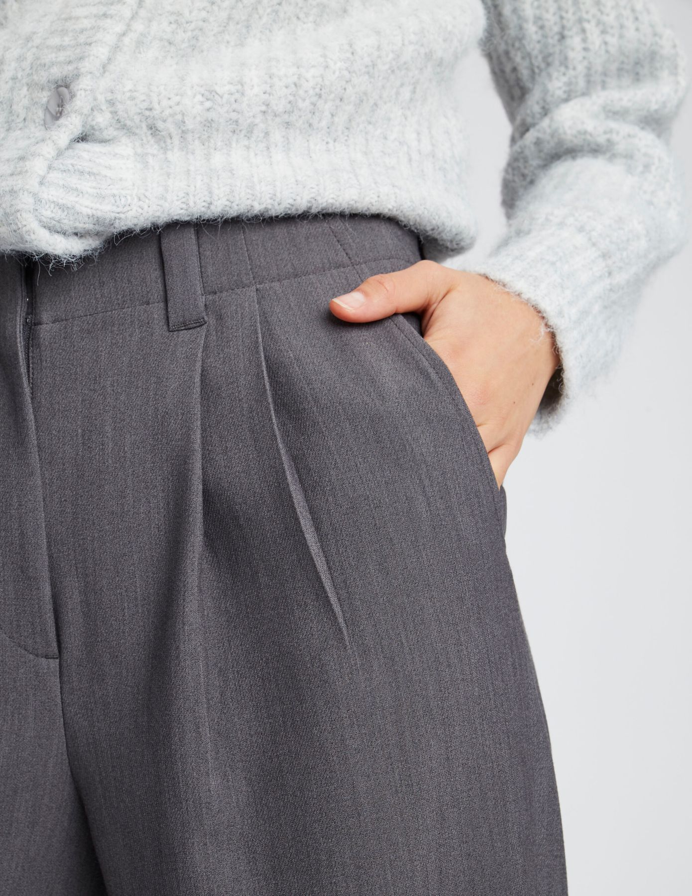 Pantalon à pinces