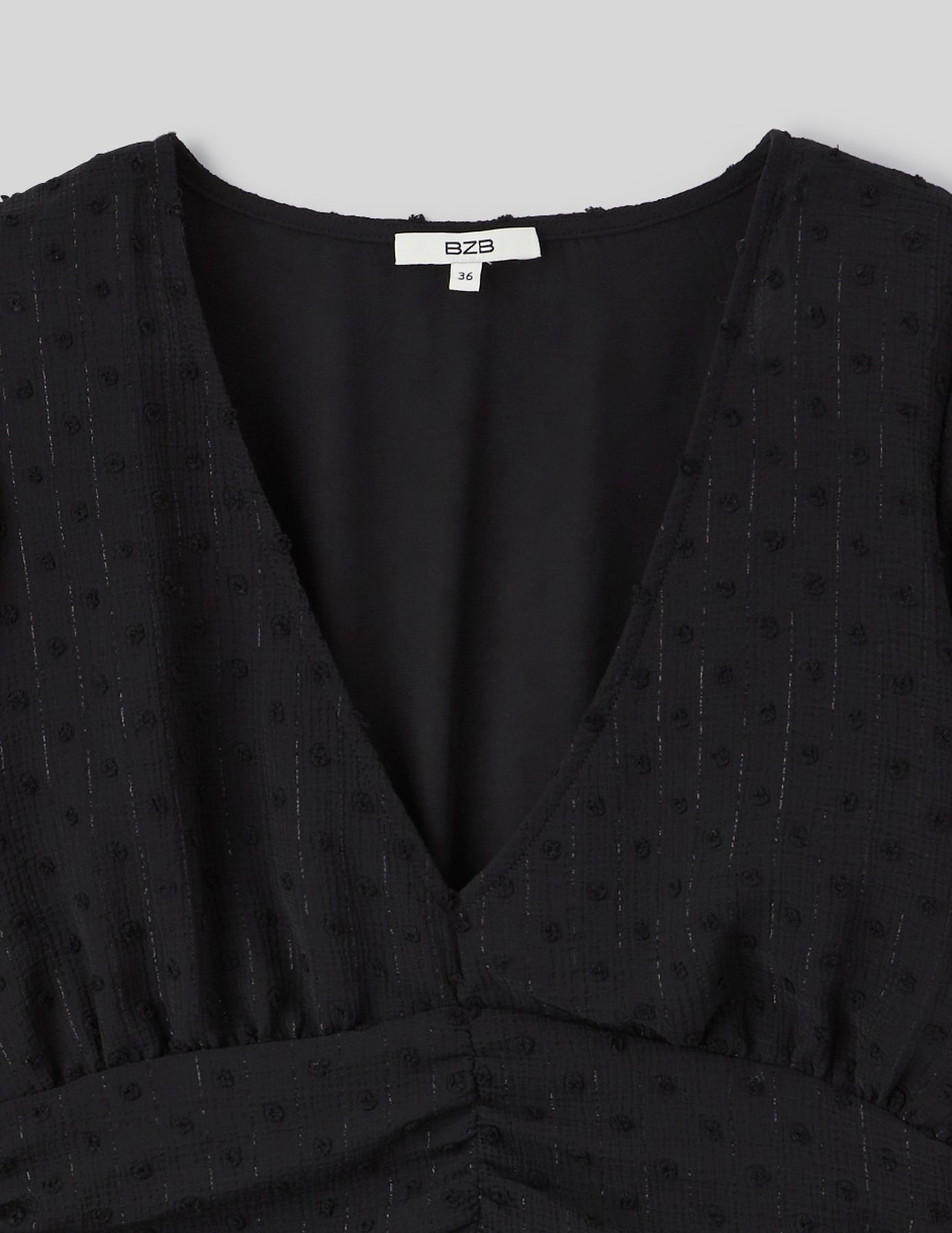 Robe courte en plumetis