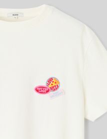 T-shirt imprim&eacute; devant/dos