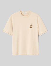 T-shirt imprim&eacute; poitrine