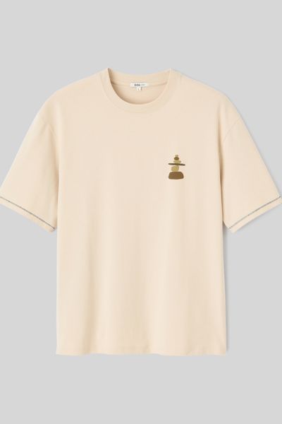 T-shirt imprim&eacute; poitrine