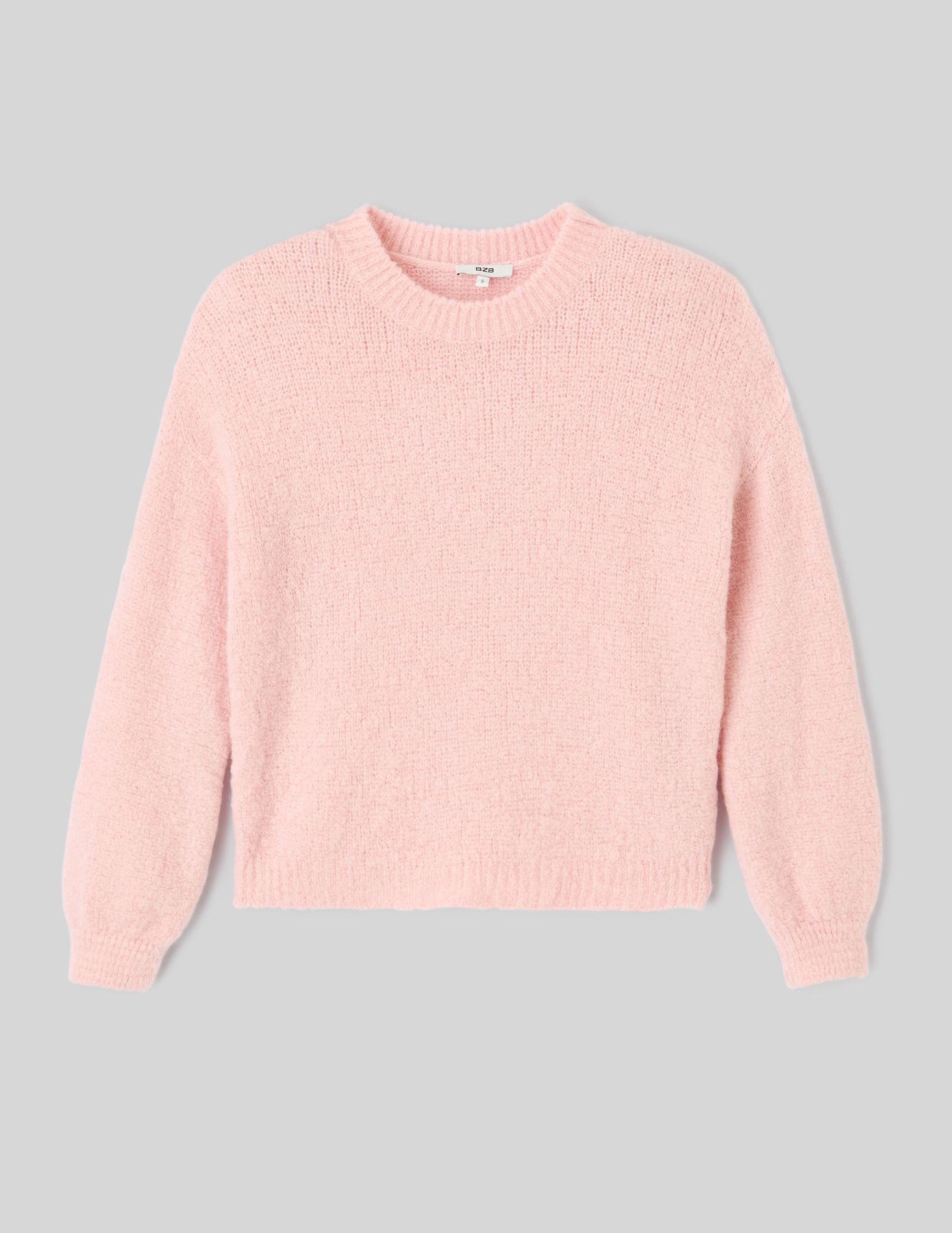 Pull col rond uni