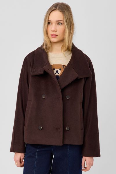 Lainage court col montant