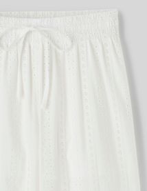 Pantalon fluide ajouré