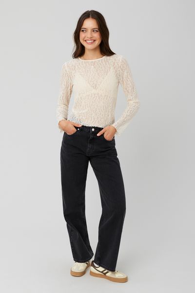 T-shirt dentelle