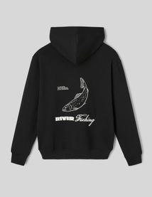 Sweat imprim&eacute; devant/dos