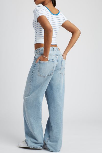 T-shirt court ray&eacute;