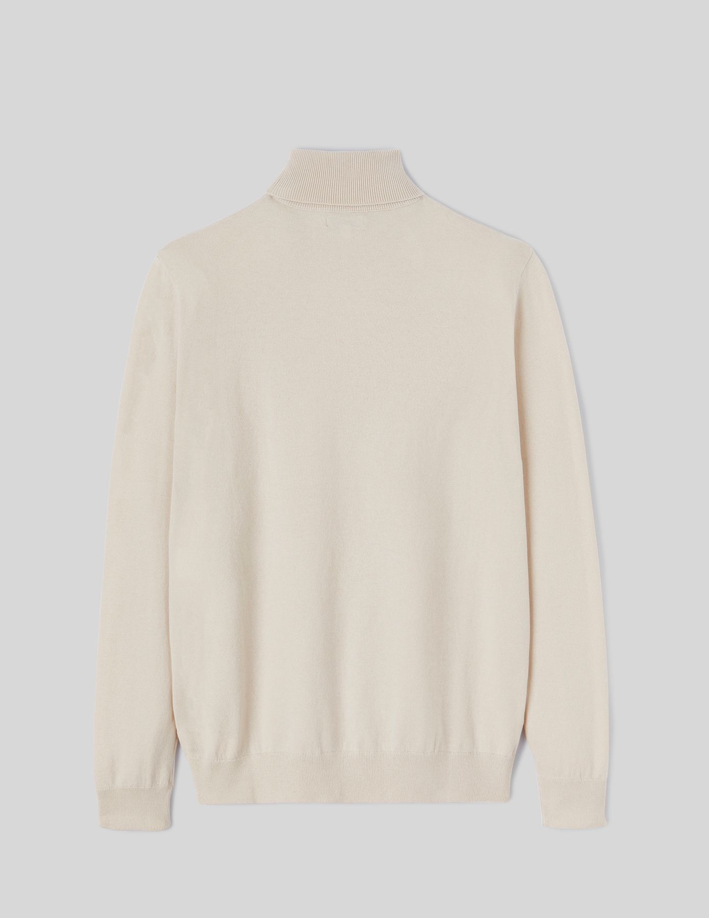 Pull col roulé
