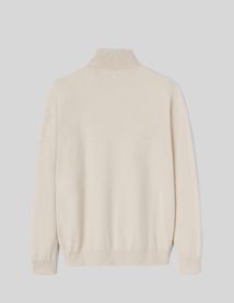 Pull col roulé