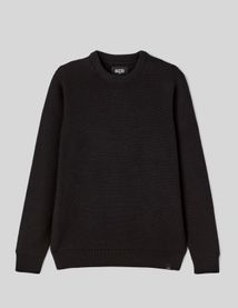 Pull matière fantaisie