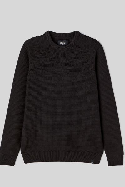 Pull matière fantaisie