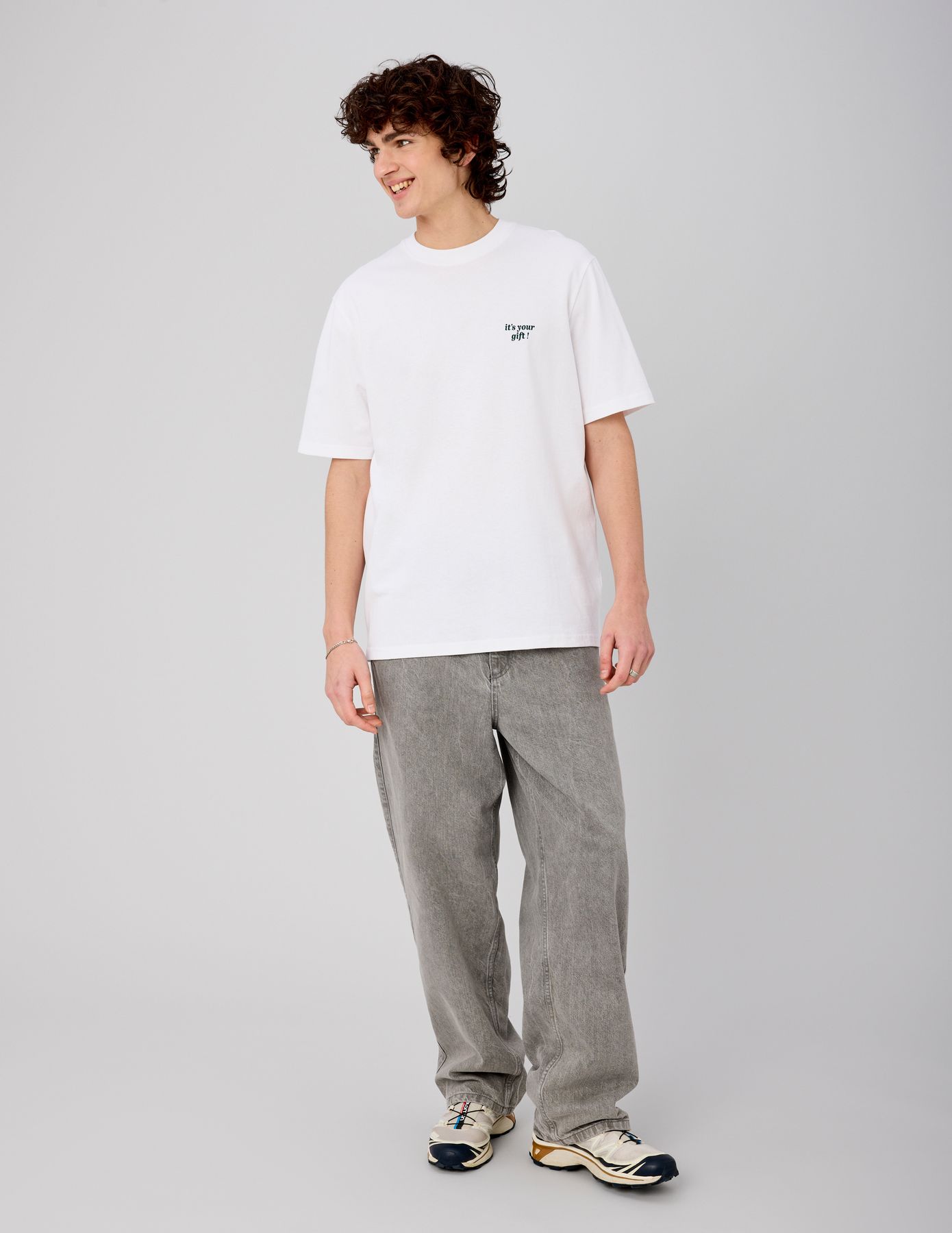 T-shirt imprim&eacute; devant/dos