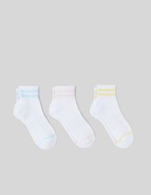 Lot de 3 paires de socquettes sport