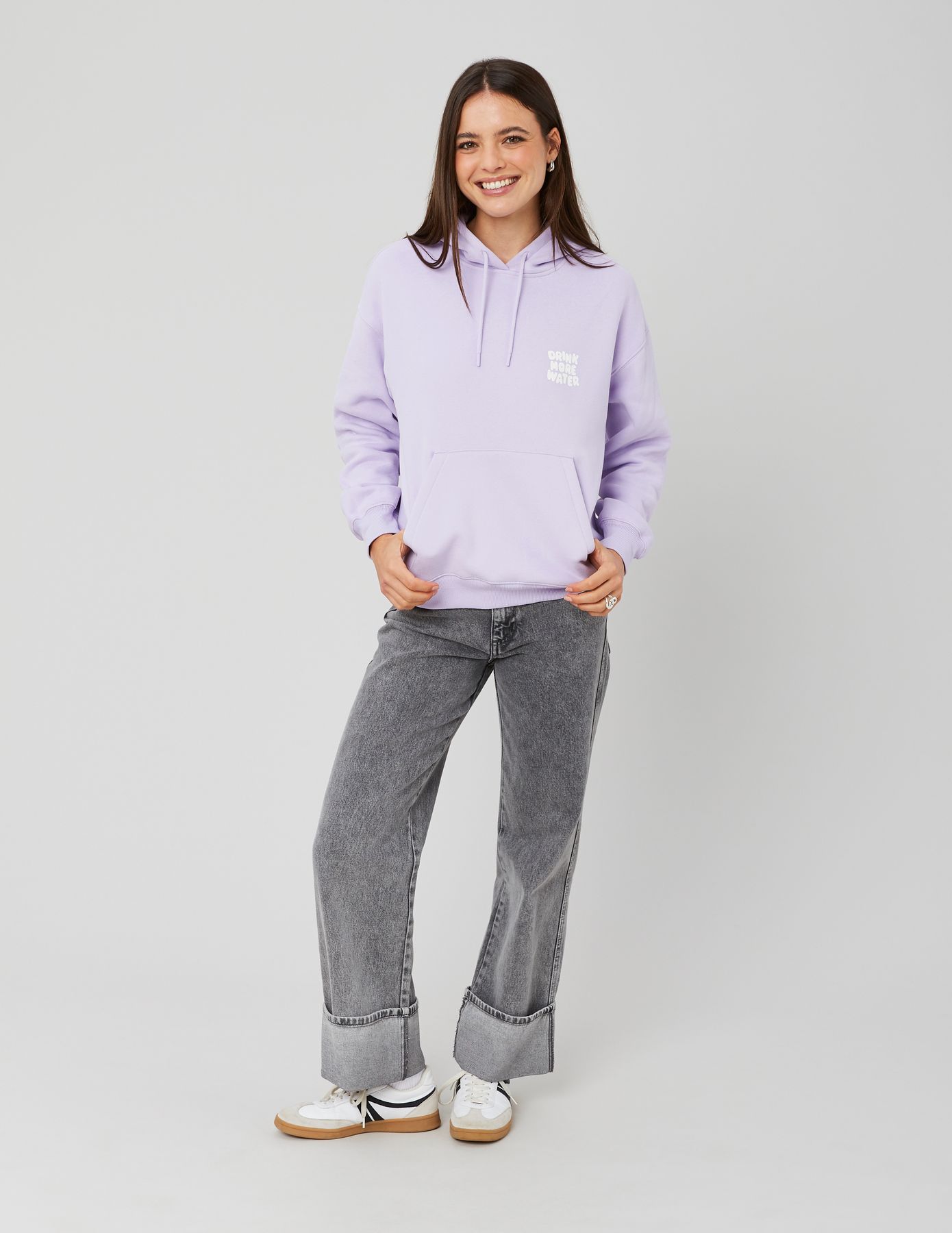 Sweat &agrave; capuche imprim&eacute; devant/dos