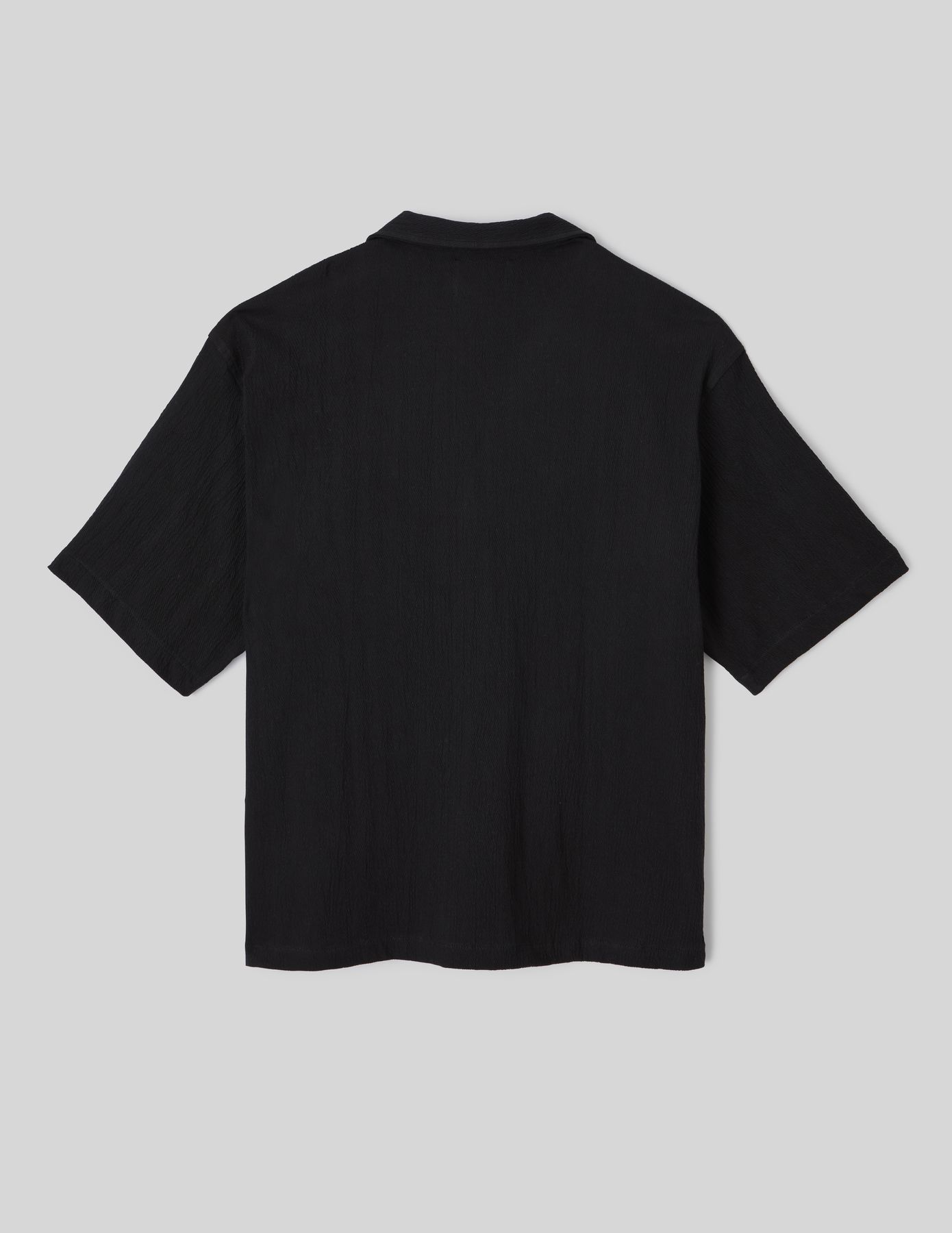 Chemise manches courtes unie