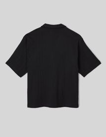 Chemise manches courtes unie