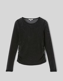 T-shirt manches longues paillet&eacute;