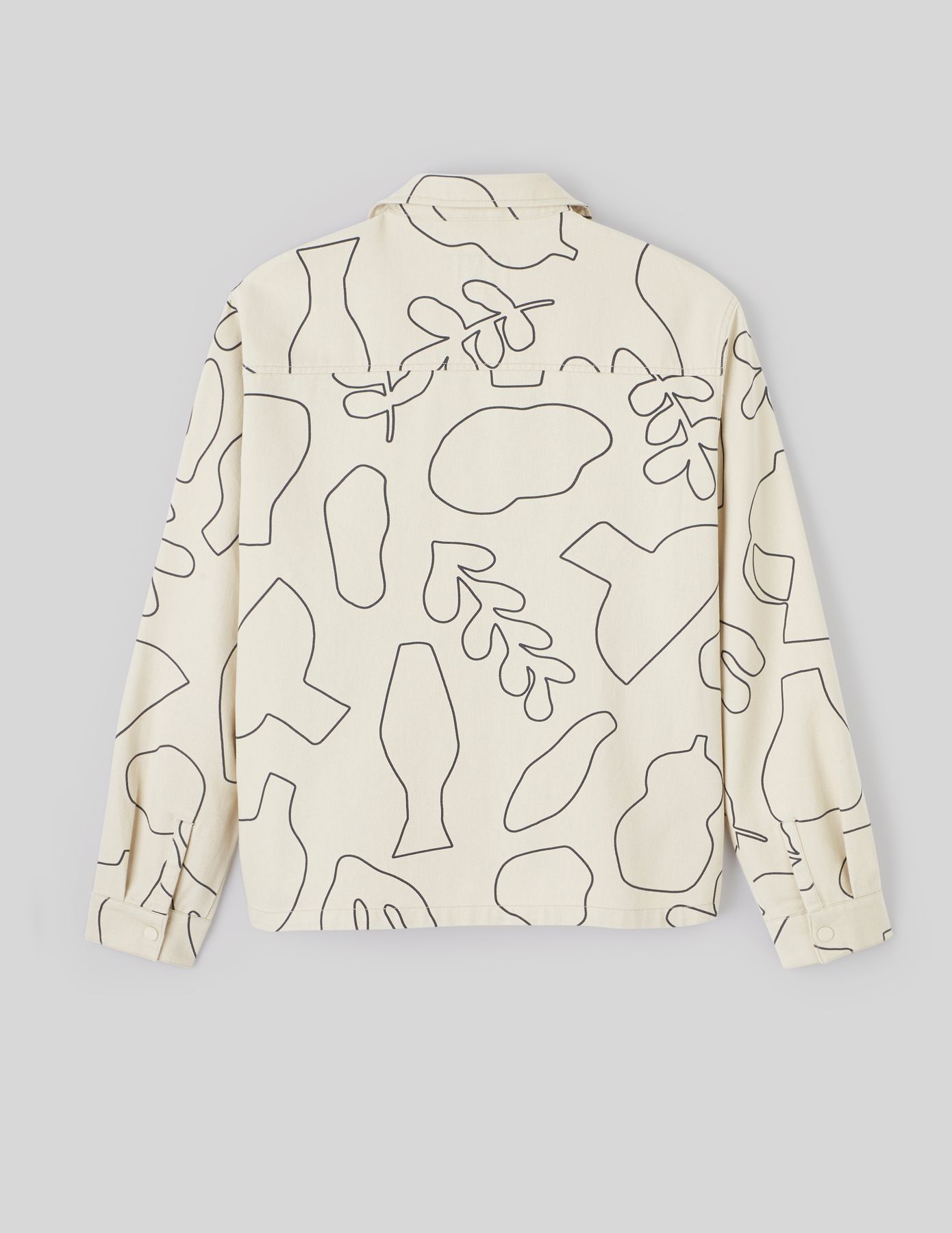 Veste imprimée zippée