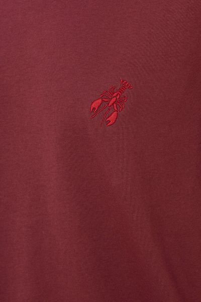 T-shirt broderie poitrine