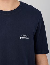 T-shirt broderie poitrine