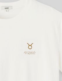 T-shirt imprimé signe astro taureau