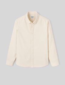 Chemise velours unie