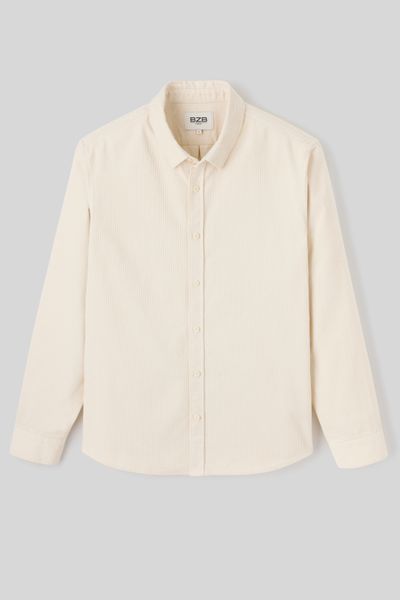 Chemise velours unie